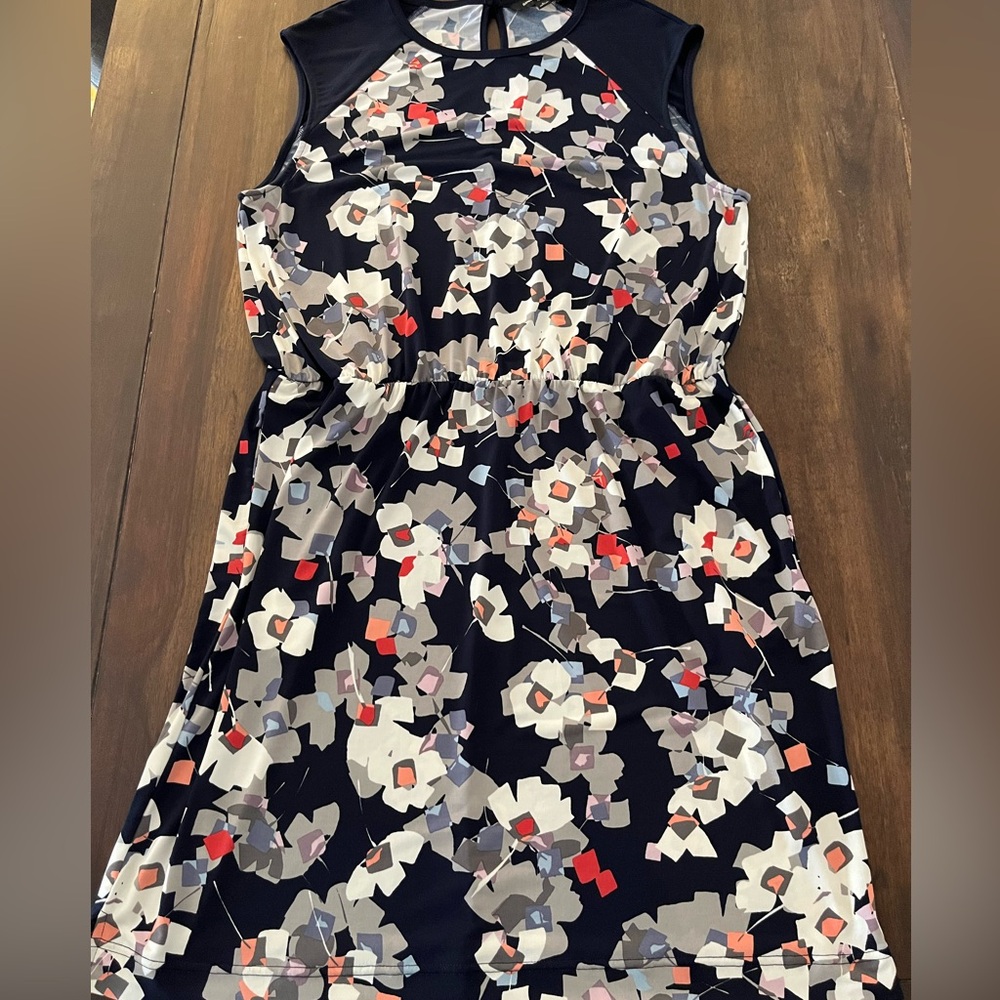 Banana Republic Factory Floral Sleeveless Dress